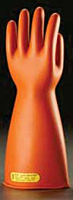 Rubber Insulating Gloves - Orange