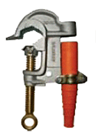Grounding Clamps (Clamp, Grounding, Alum. C, Serrated, 1.5 inches Max.)