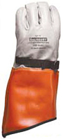 Gloves - Leather Protectors (Cowhide & Goatskin - with Adjustable Strap)