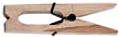 Blanket Pins & Fasteners (Blanket Clamp Pin, Wood without pin boots, 1.6 inches Opening, Straight)
