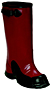 Deep Heel Overshoes (17 inches Full Cut Deep Heel Overshoe, Whole Sizes 7-17)