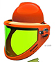 AS1200FB Full Brim Protective Faceshield - HRC 2 (12 Calories per Centimeter Square (CAL/CM<sup>2</sup>)) AS1200FB Full Brim Protective Faceshield - HRC 2 (12 Calories per Centimeter Square (CAL/CM<sup>2</sup>))